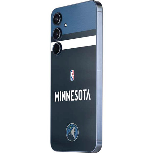 NBA Minnesota Timberwolves Jersey Galaxy A35 5G Skin